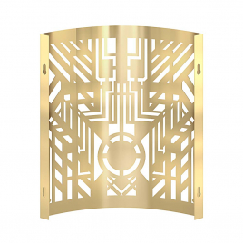 Абажур Везувий INOX GALAXY GOLD