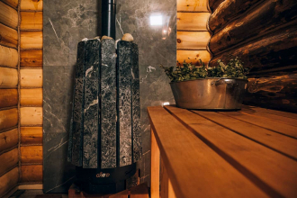 Дровяная банная печь GrillD Cometa Vega 450 Long Max Pro