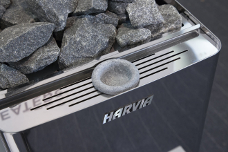 Электрическая печь Harvia The Wall Combi SW90S, без пульта