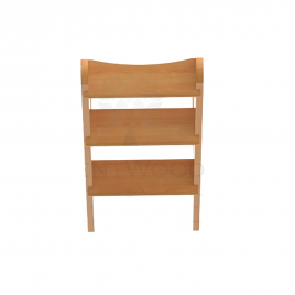 Лесенка для купели Bentwood, 3 ступени, лиственница натуральная