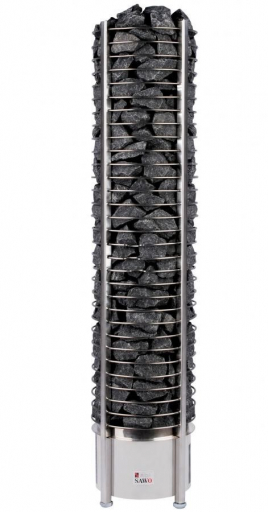 Печь для сауны Sawo Tower TH4-60NS-P круглая, 6 кВт, без пульта