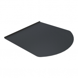 Предтопочный лист BLACK 800х980х0,5мм (R641)