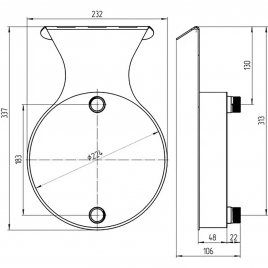 Теплообменник навесной GrillD Leo, Optima 1,7л