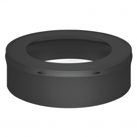 Заглушка Везувий BLACK (AISI 430/0,5мм) д.115х200
